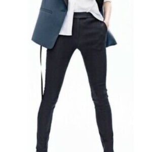 J Crew Ryder trousers, black, size 10